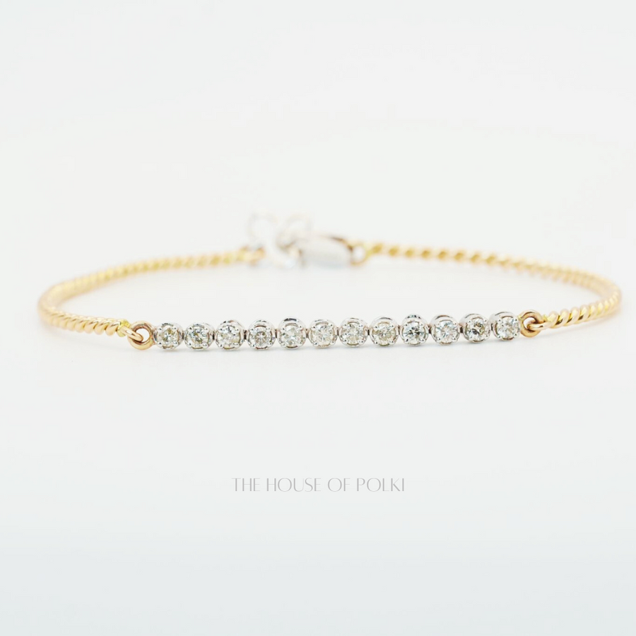 Diamond Dozen Bracelet