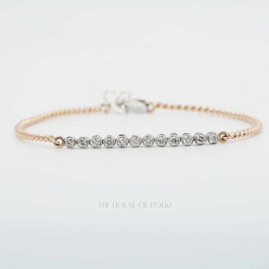 Diamond Dozen Bracelet